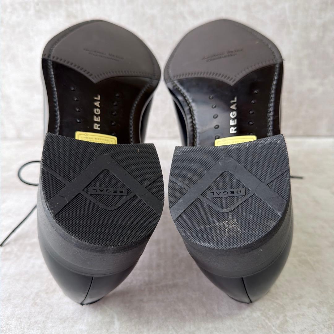 ⭐️未使用級⭐️ REGAL 316R Uチップ レザーシューズ 黒 25.5cm