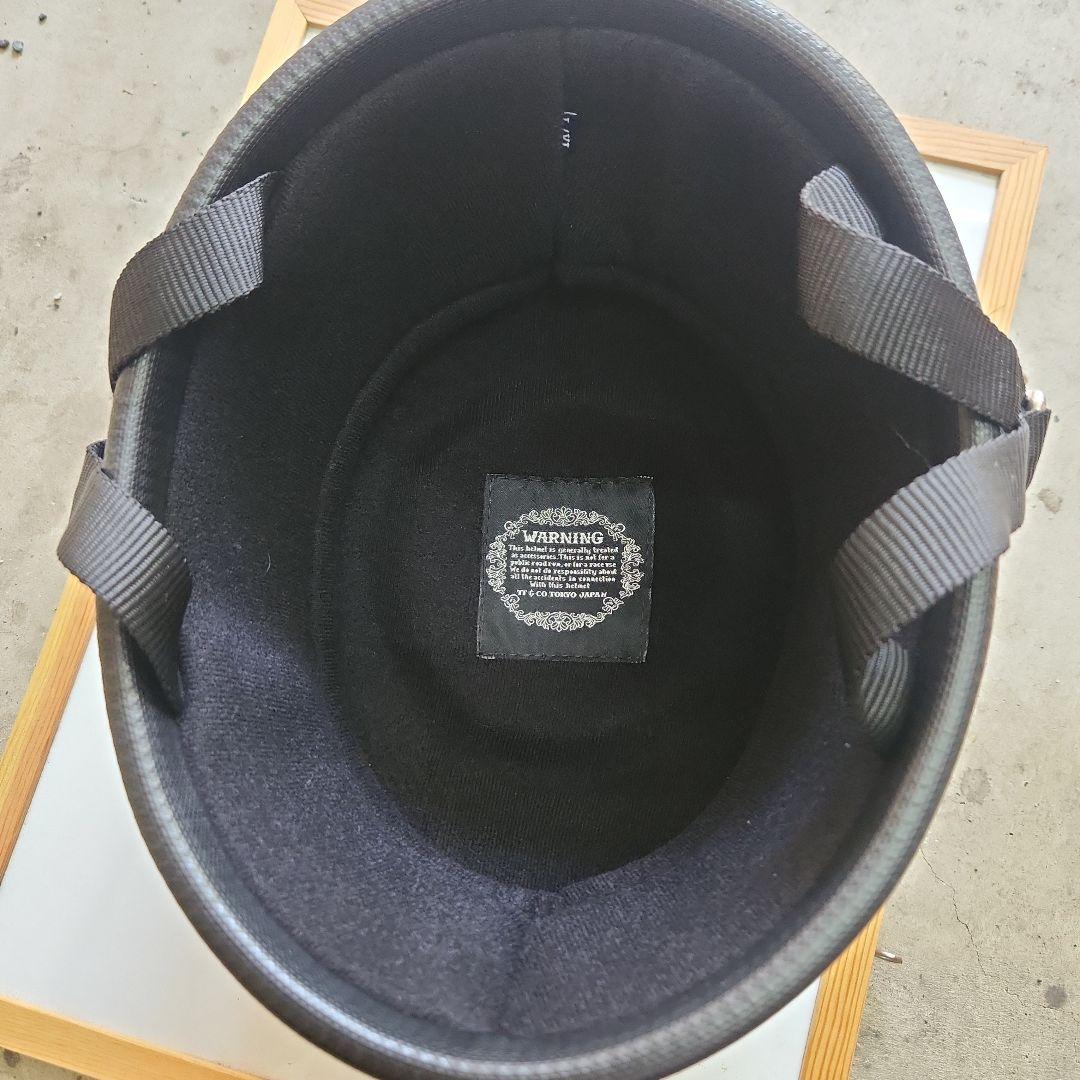 TT&CO イーグルロード ハーフヘルメット マットブラック