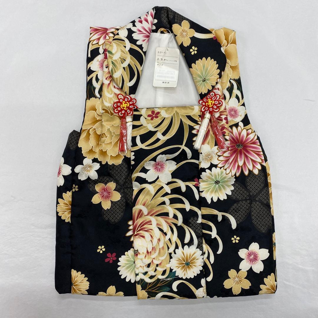 507agu67◎七五三 三歳 女の子 着物&被布◎美品
