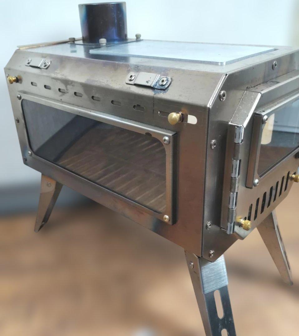 キャンプ 薪ストーブ Cancamper　 焚き火台 アウトドア s2403