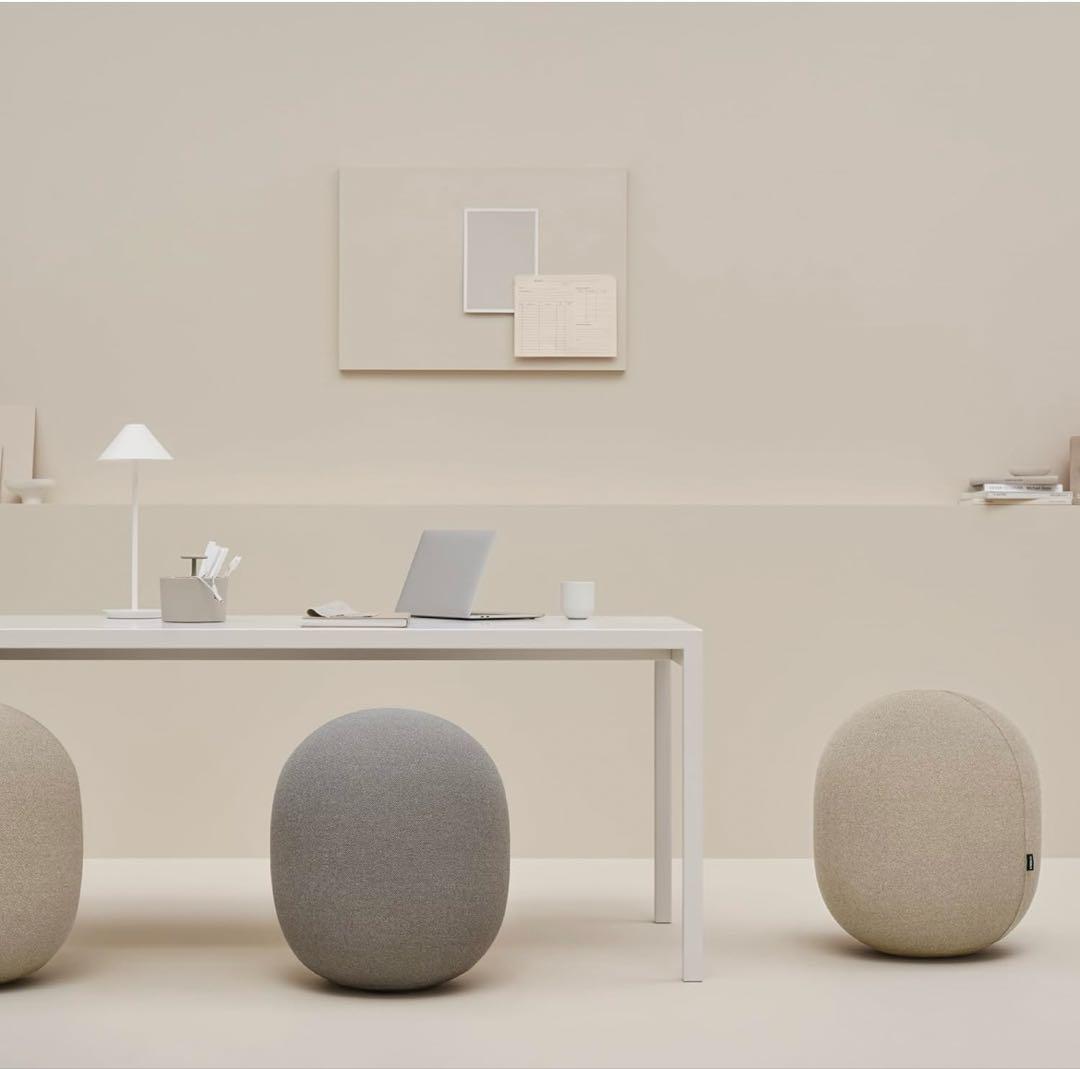 アンドメティカル MALLOW knit バランスボール　美品　マロウ　グレー