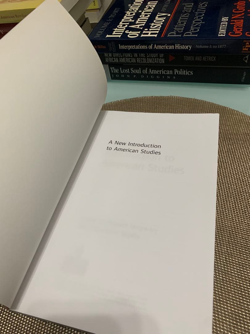 洋書 A New Introduction to American Studies