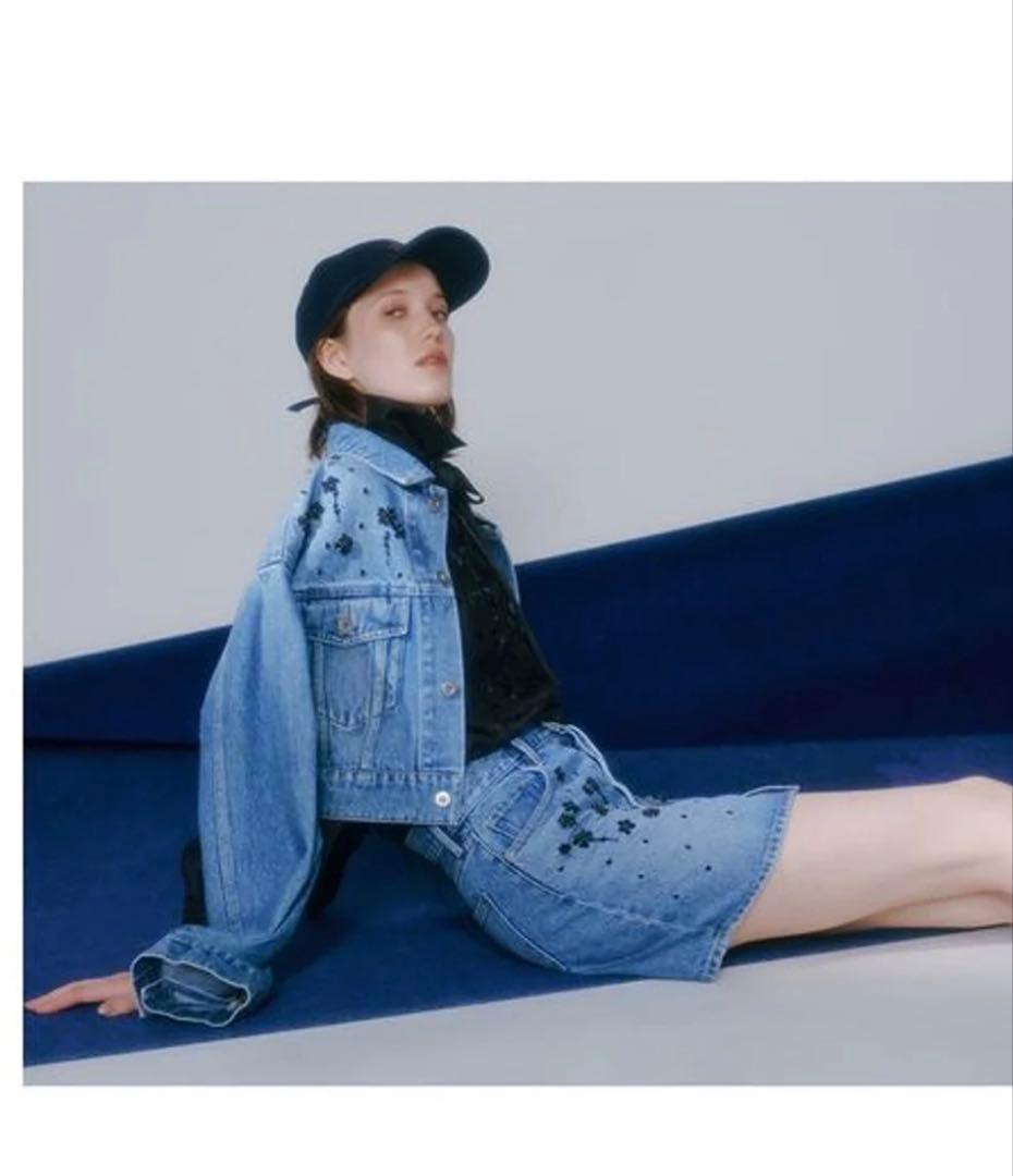 LILY BROWN リリーブラウン CANDY STOCK デニムセットアップ