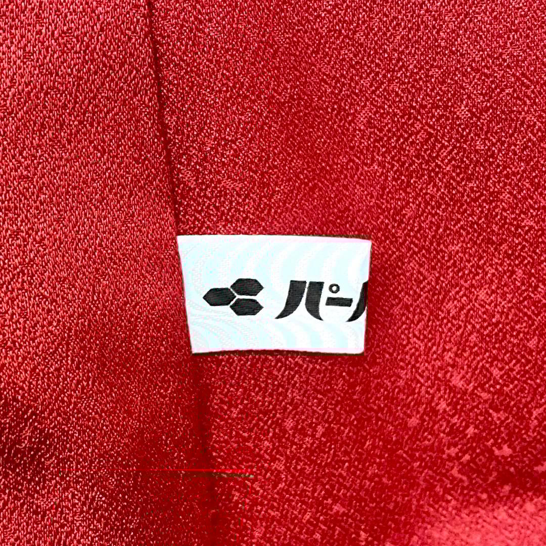 ⭐︎K0821 美品 正絹 レンタル店放出品 ガード加工 花柄 蝶 赤 9号