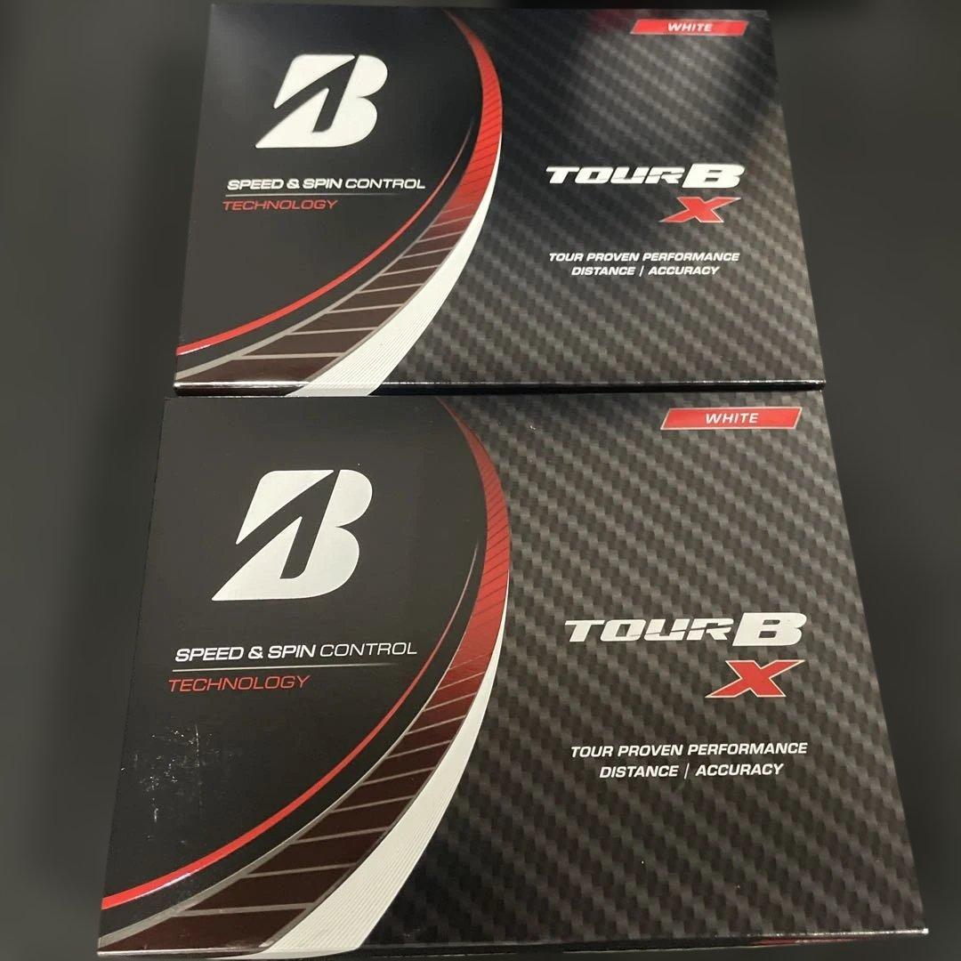 ブリヂストン TOUR B X ゴルフボール 12個入り 2セット