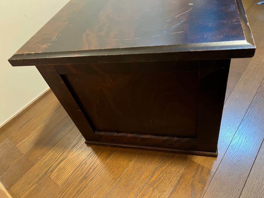 アンティーク⭐︎北海道民芸家具/書斎　 無垢材 骨董/座机/文机/帳場机/引出し付