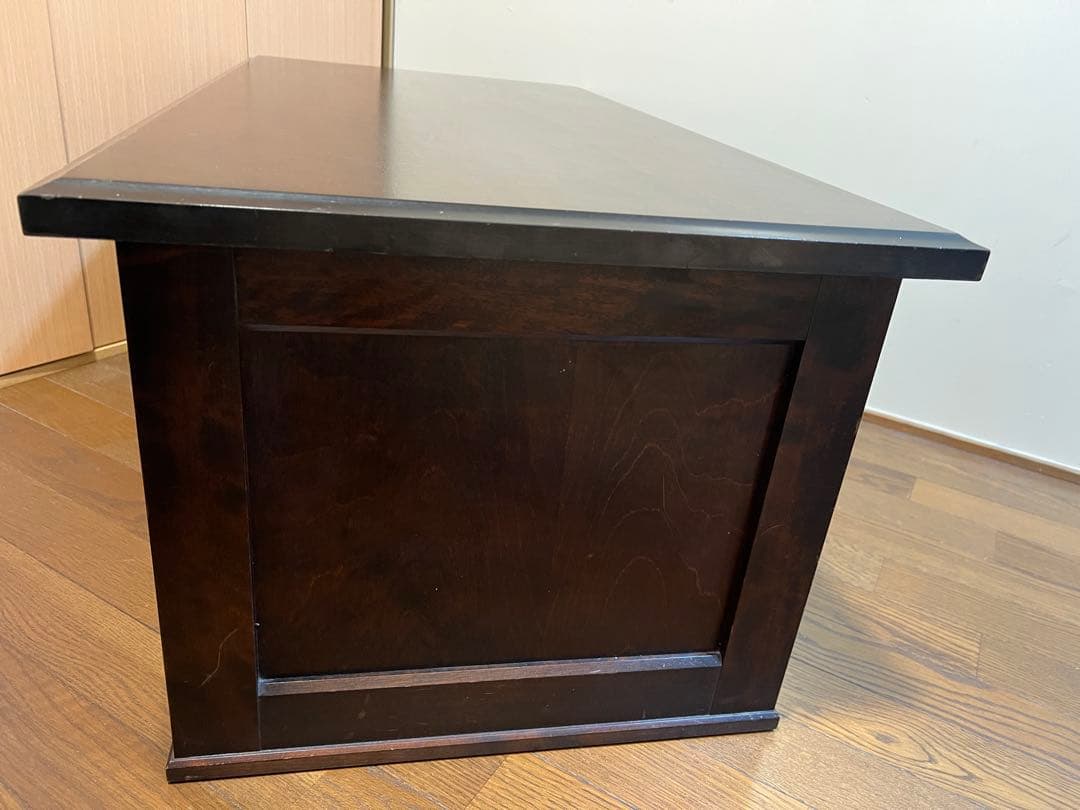 アンティーク⭐︎北海道民芸家具/書斎　 無垢材 骨董/座机/文机/帳場机/引出し付