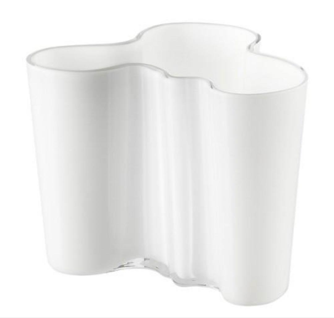  イッタラ アルヴァアアルト ベース120mm オパールホワイト