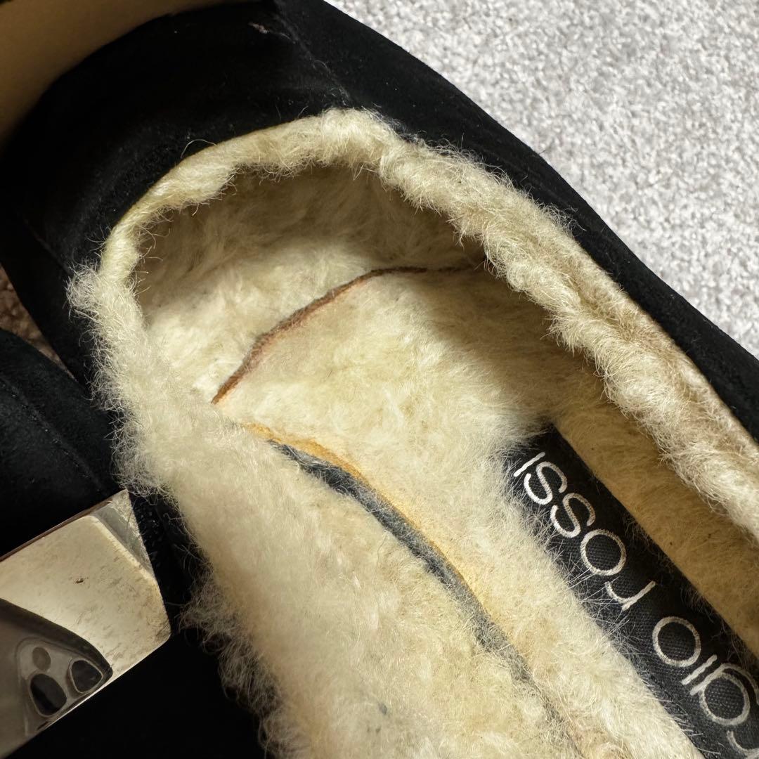 セルジオロッシスリッパフラットパンプスsr1 36 ボア