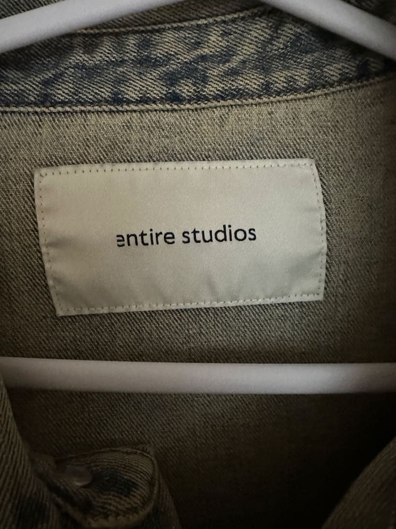 entire studios HERCULEAN デニムシャツジャケット