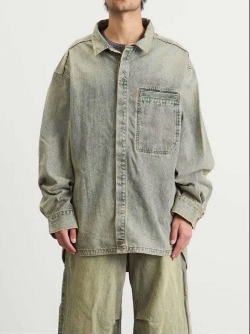 entire studios HERCULEAN デニムシャツジャケット