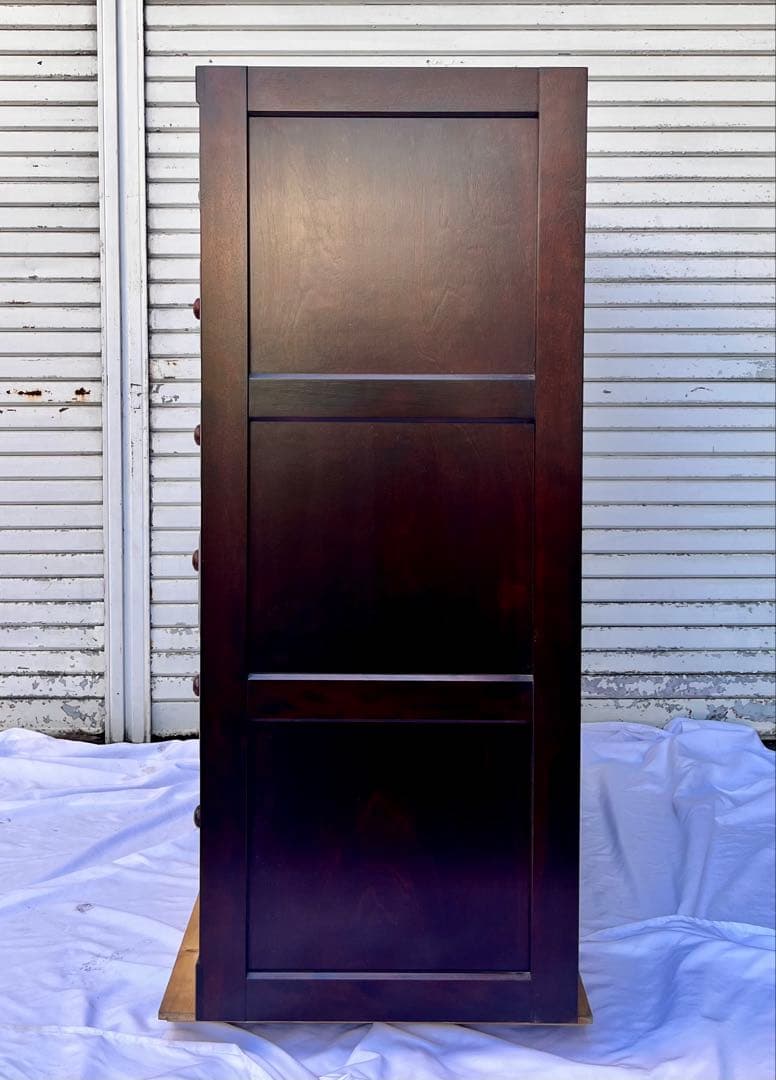 ③-2【送料無料】高級和箪笥 松本民芸家具 無垢材 昭和レトロ　民芸　和風タンス