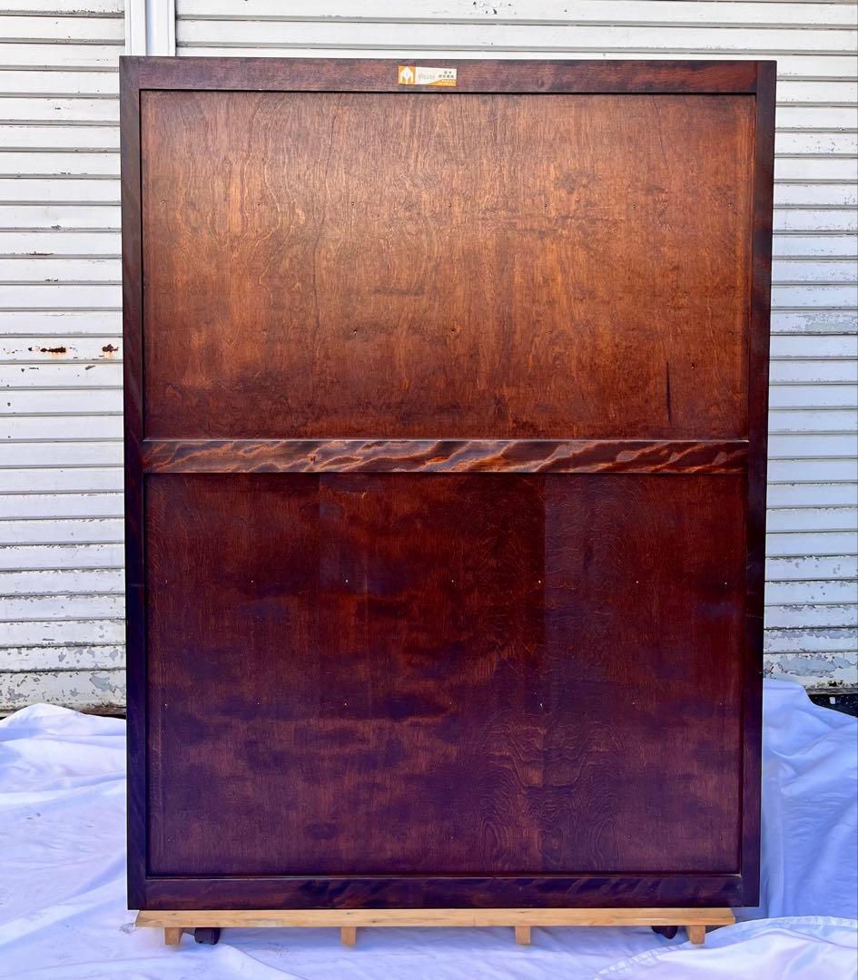 ③-2【送料無料】高級和箪笥 松本民芸家具 無垢材 昭和レトロ　民芸　和風タンス