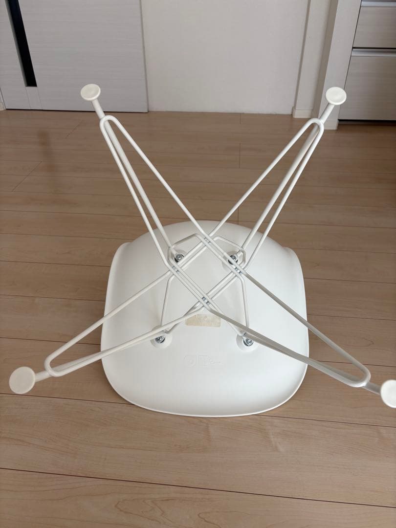 【最終価格】★美品★正規品 イームズ シェルサイドチェア ホワイト〈USA製〉②