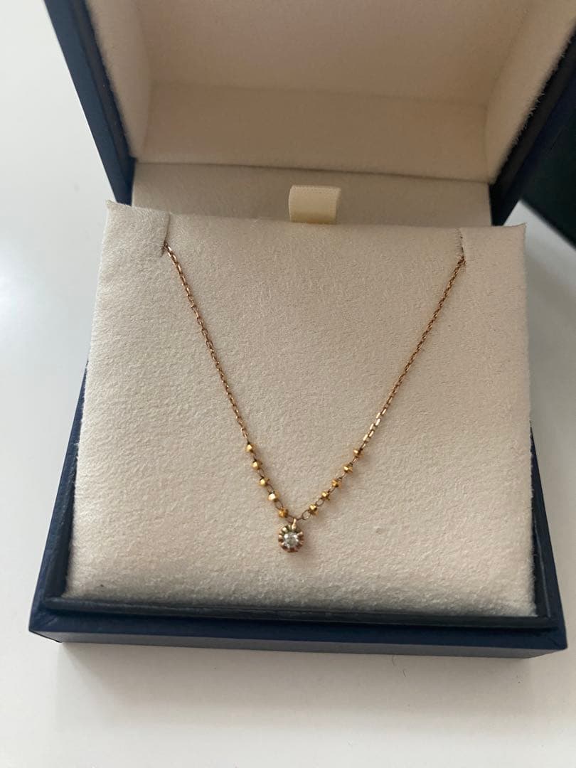 【ヴァンドーム青山】シャンパンカクテルダイヤモンド　ネックレス