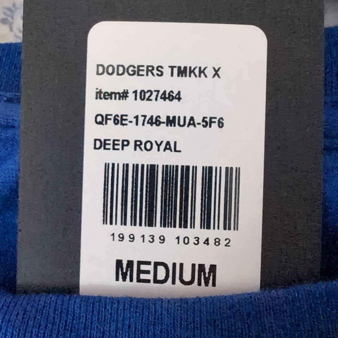 新作 村上隆 × ロサンゼルス・ドジャース コラボTシャツ Mサイズ ブルー