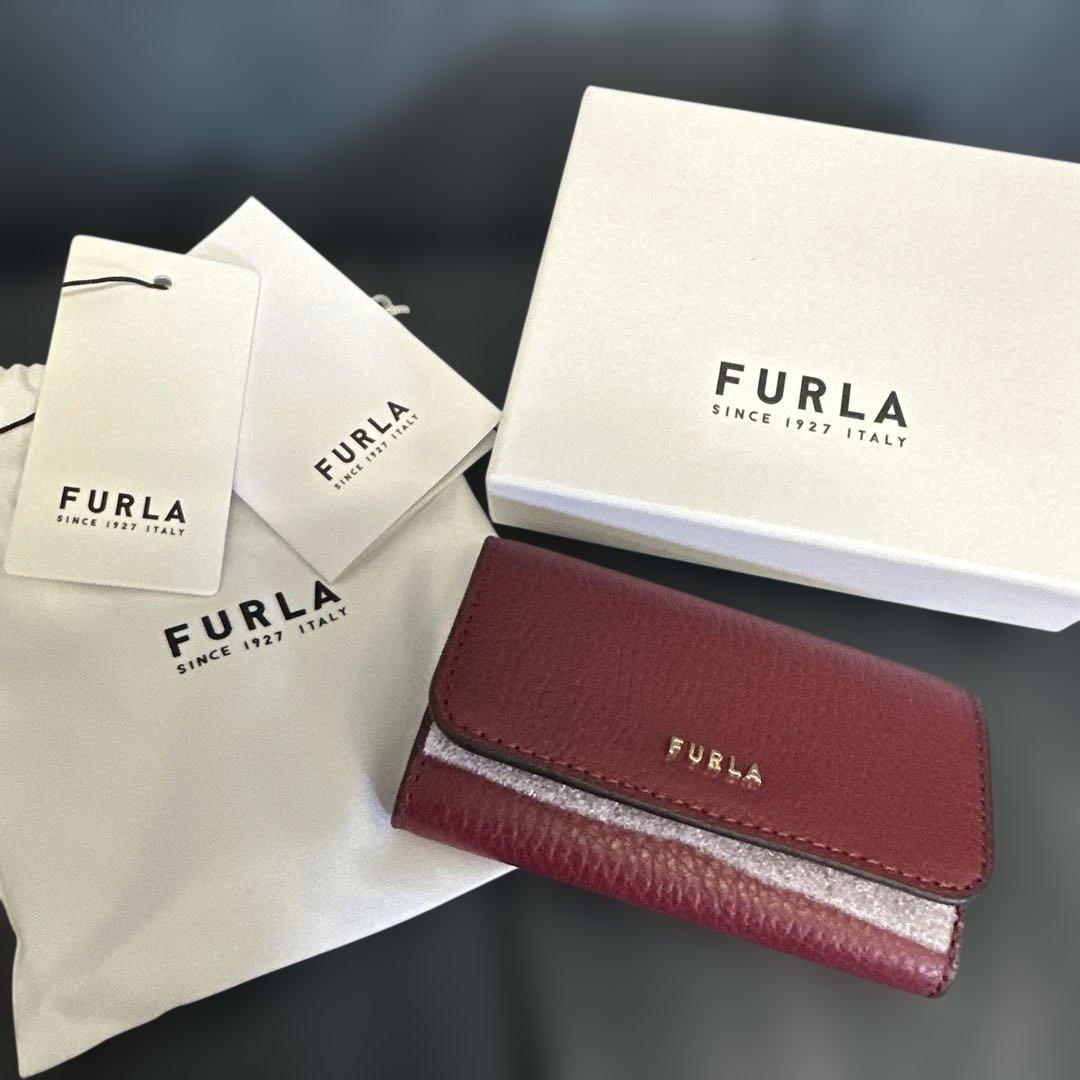 フルラ キーケース レディース FURLA キーリング バビロン 4連フック