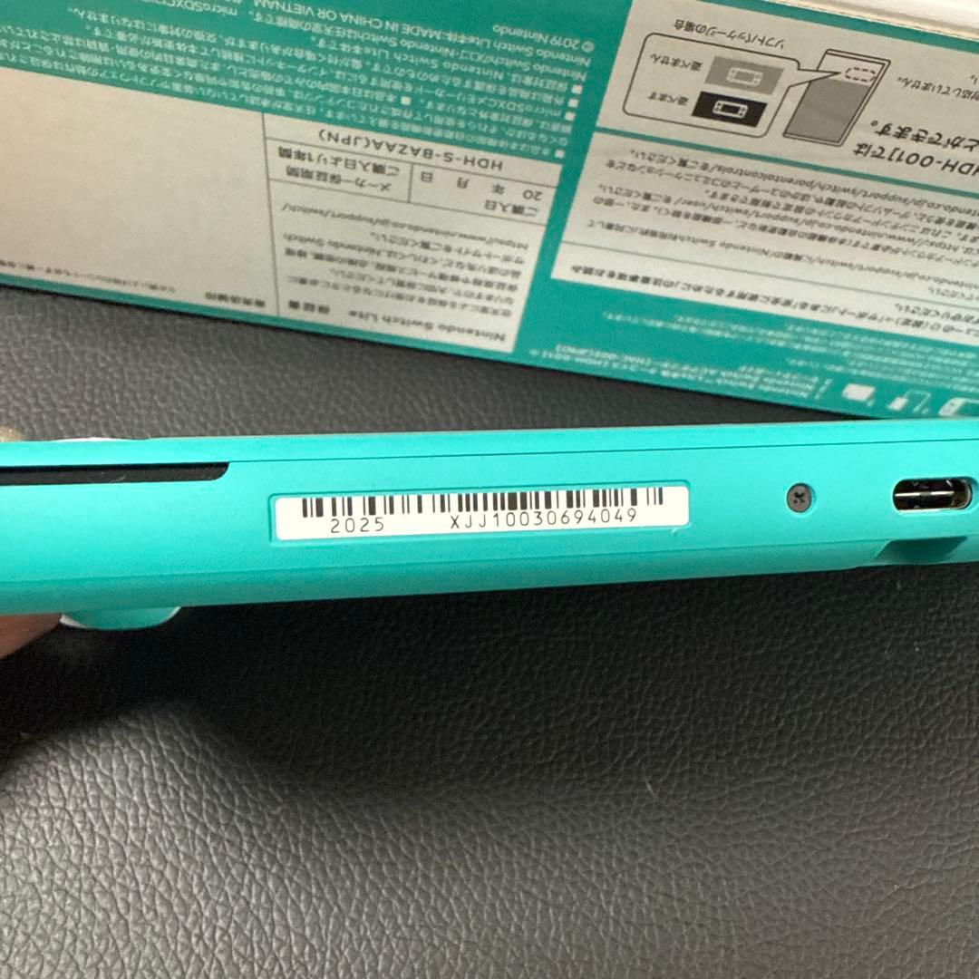 Nintendo Switch Lite ターコイズ 2025年製