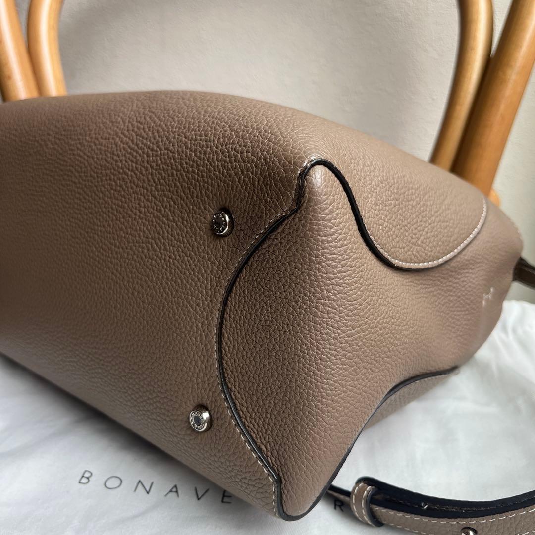 ボナベンチュラバッグ　ミアトート27 エトープ美品