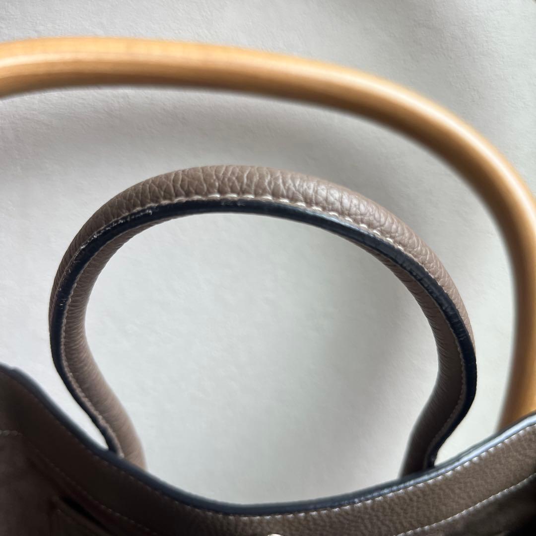 ボナベンチュラバッグ　ミアトート27 エトープ美品