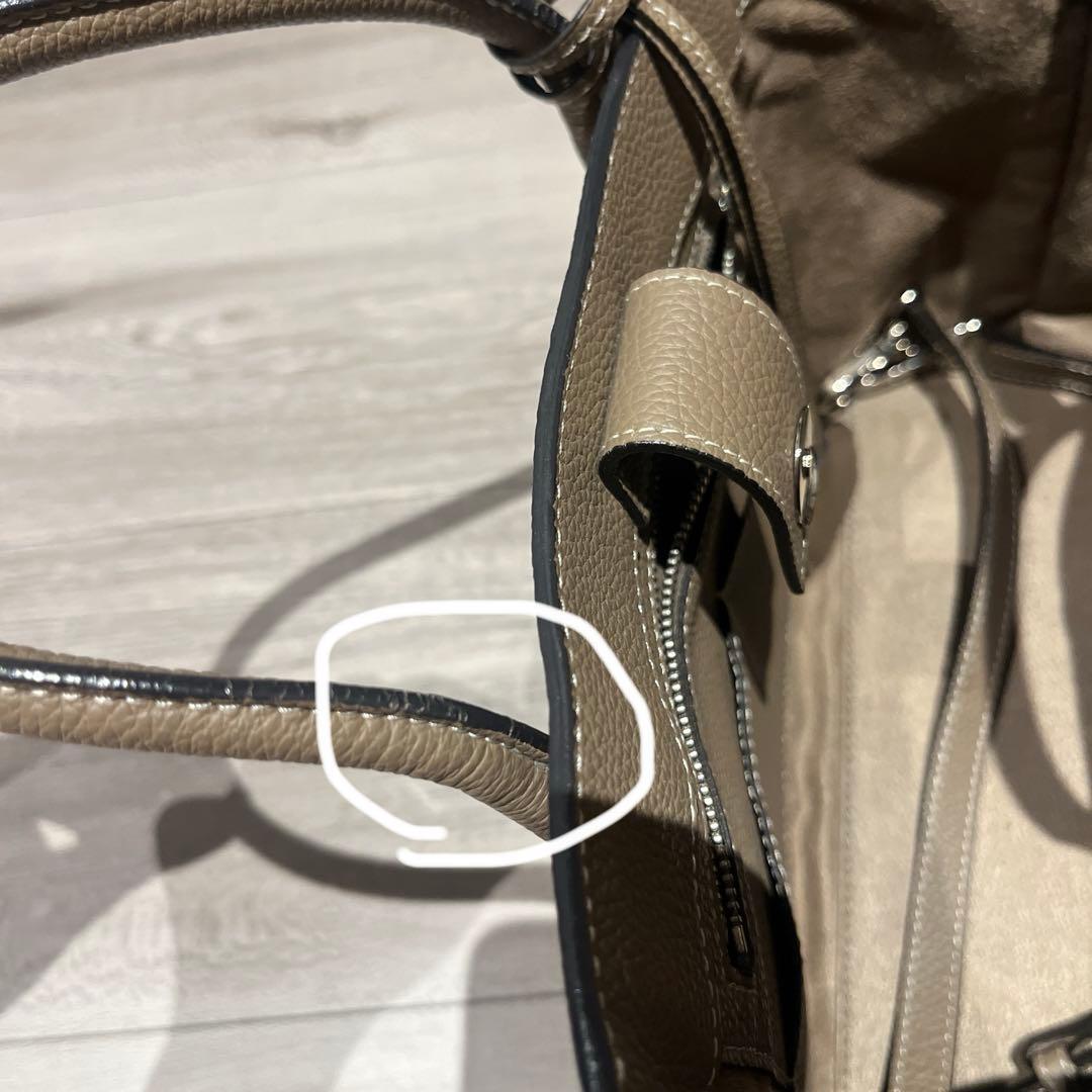 ボナベンチュラバッグ　ミアトート27 エトープ美品