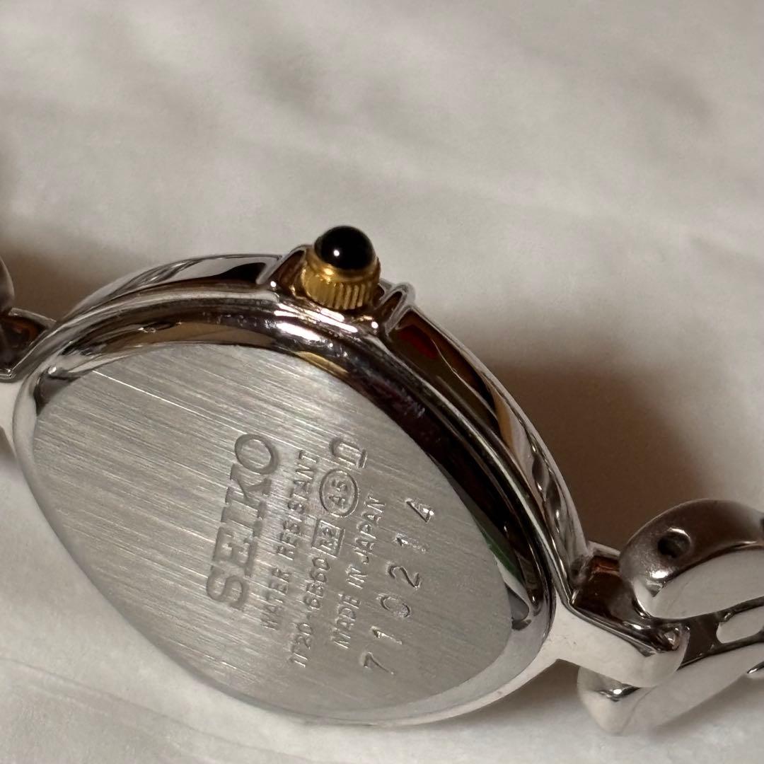 未使用品SEIKO セイコー エクセリーヌ レディース クォーツ 稼働品