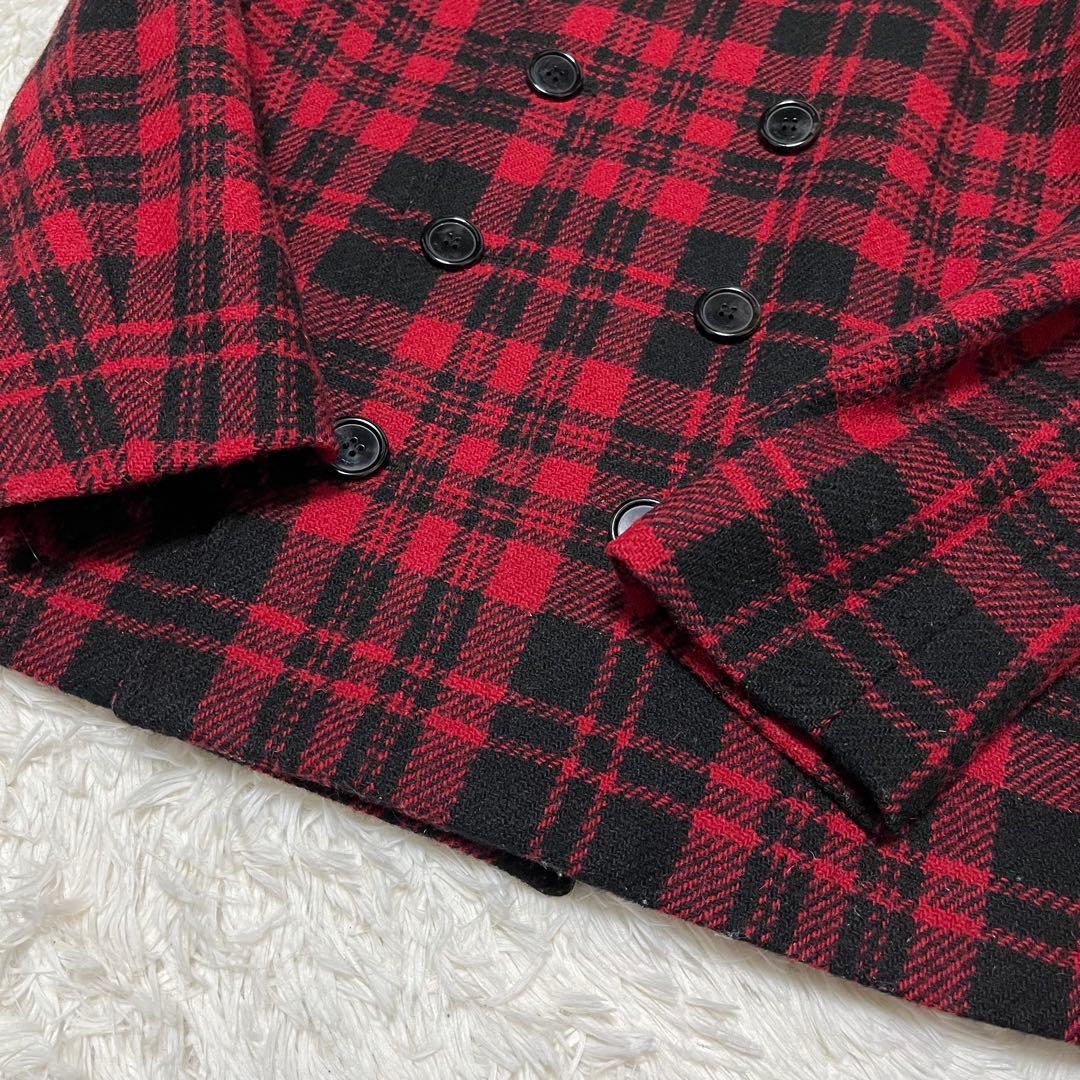 美品 希少46!! サンローランパリ エディ期 芸能人着用 Pコート