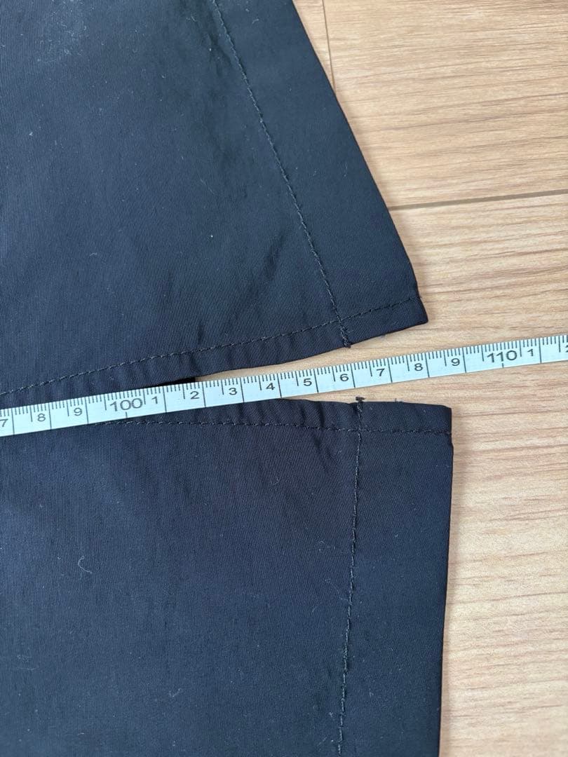 our 頼れるノーカラーコート　ブラック　旧モデル