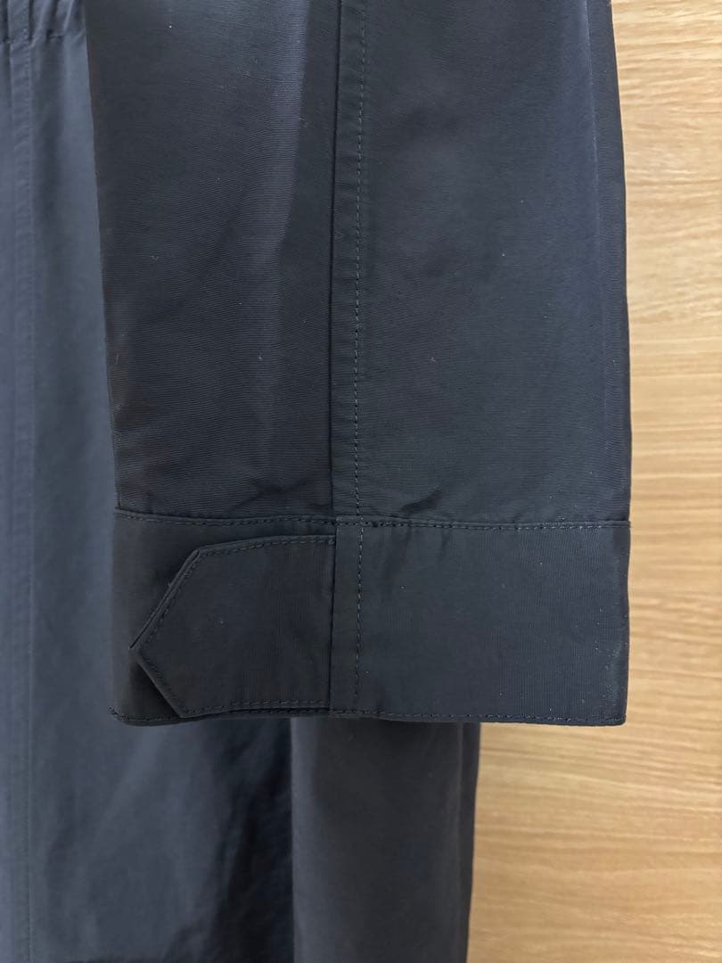 our 頼れるノーカラーコート　ブラック　旧モデル