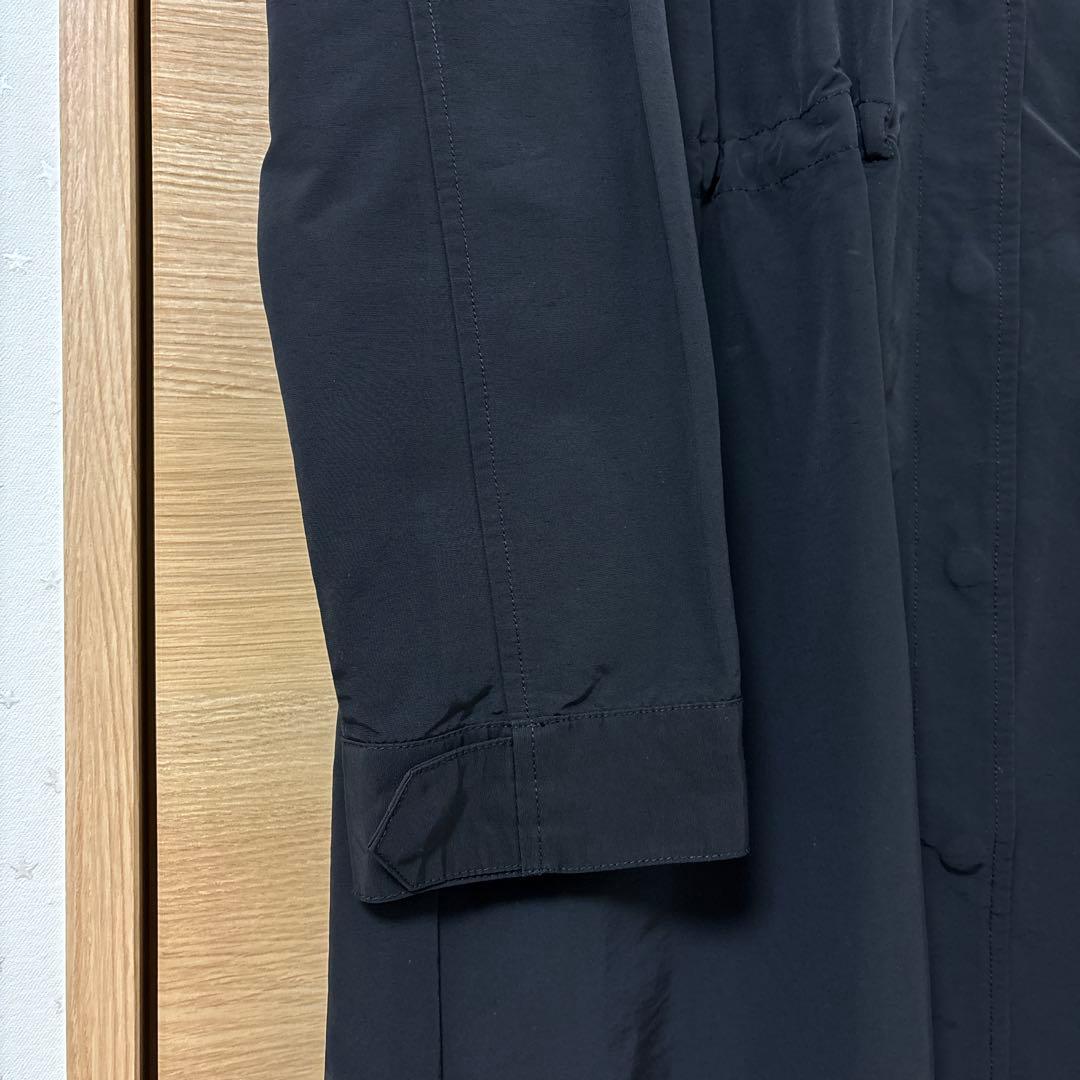 our 頼れるノーカラーコート　ブラック　旧モデル