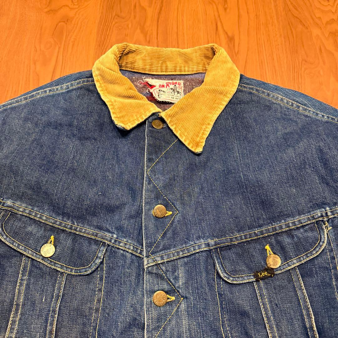 サイズ48 ◎ 60s Lee ストームライダー デニムジャケット ビンテージ