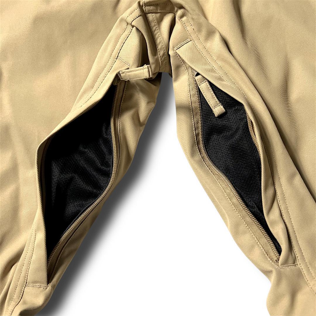 パーリーゲイツ 定3.9万 防汚防水防風 ストレッチ スノーウェア L ベージュ