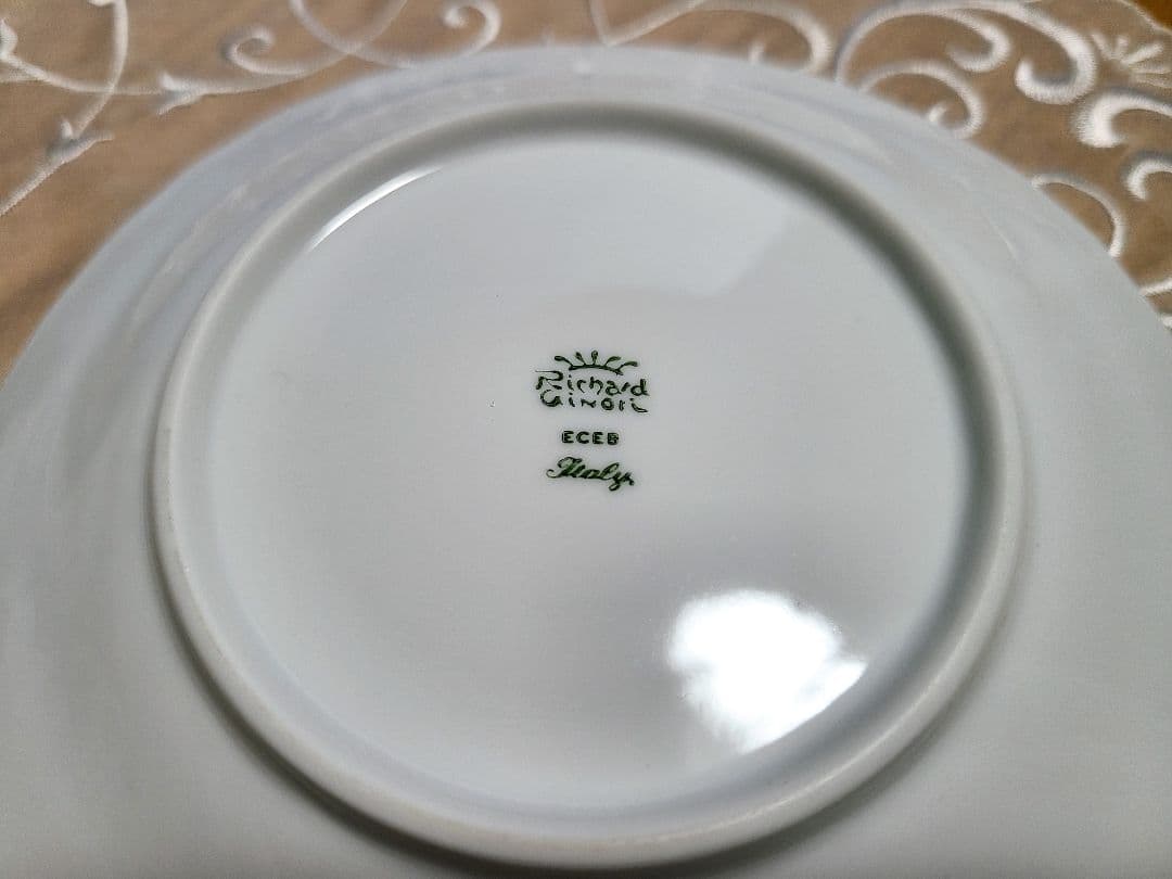 【未使用】リチャードジノリ　ベッキオホワイト　3客セット