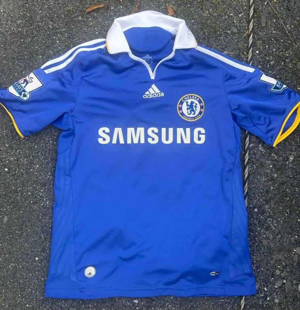 正規品 08/09 アディダス チェルシーFC サッカーシャツ プレミア仕様