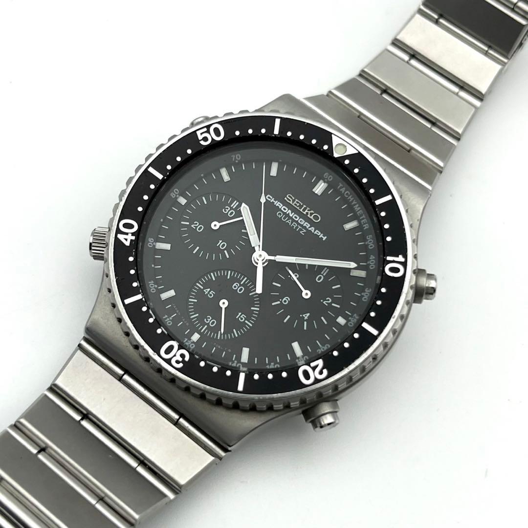 SEIKO スピードマスター 腕時計 メンズ クロノグラフ クォーツ 不動