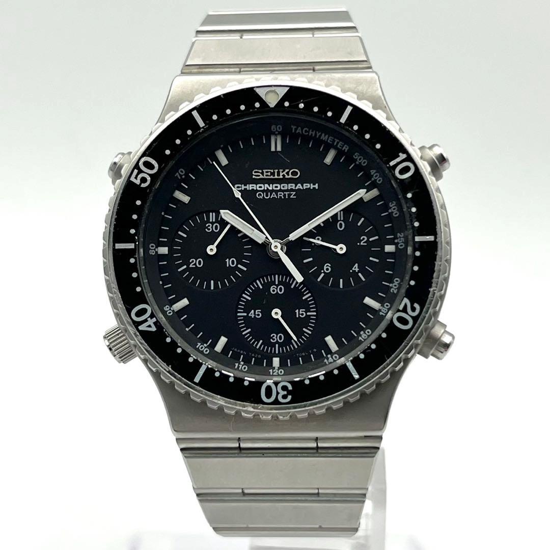 SEIKO スピードマスター 腕時計 メンズ クロノグラフ クォーツ 不動