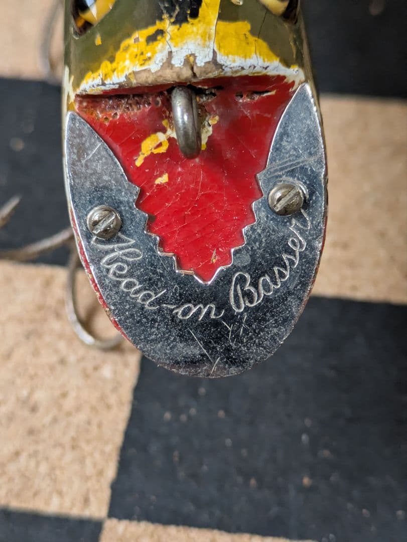 ルアー・フライ 1324.HEDDON Head-on Basser