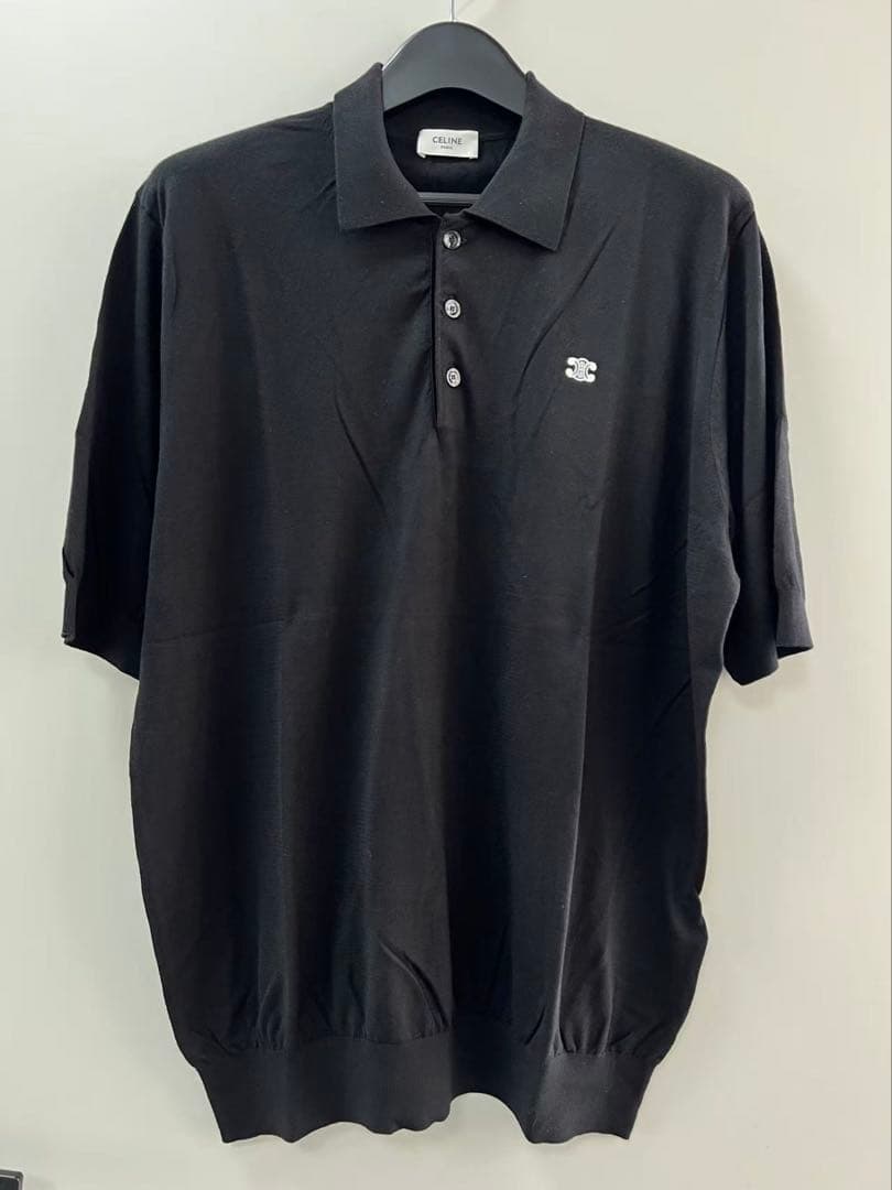 CELINE ブラック ポロシャツ　新品同様