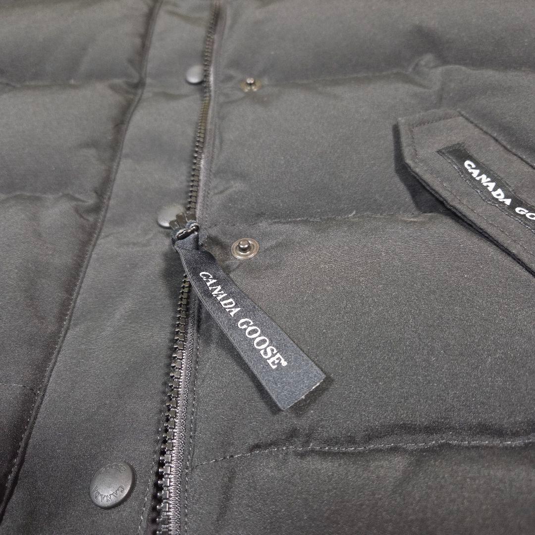   ブラック ダウンベスト S