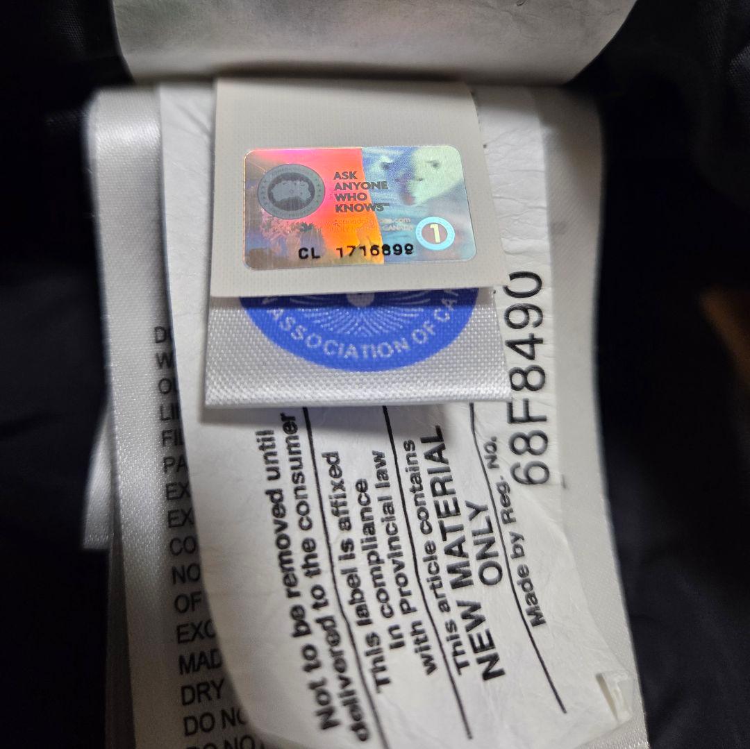   ブラック ダウンベスト S