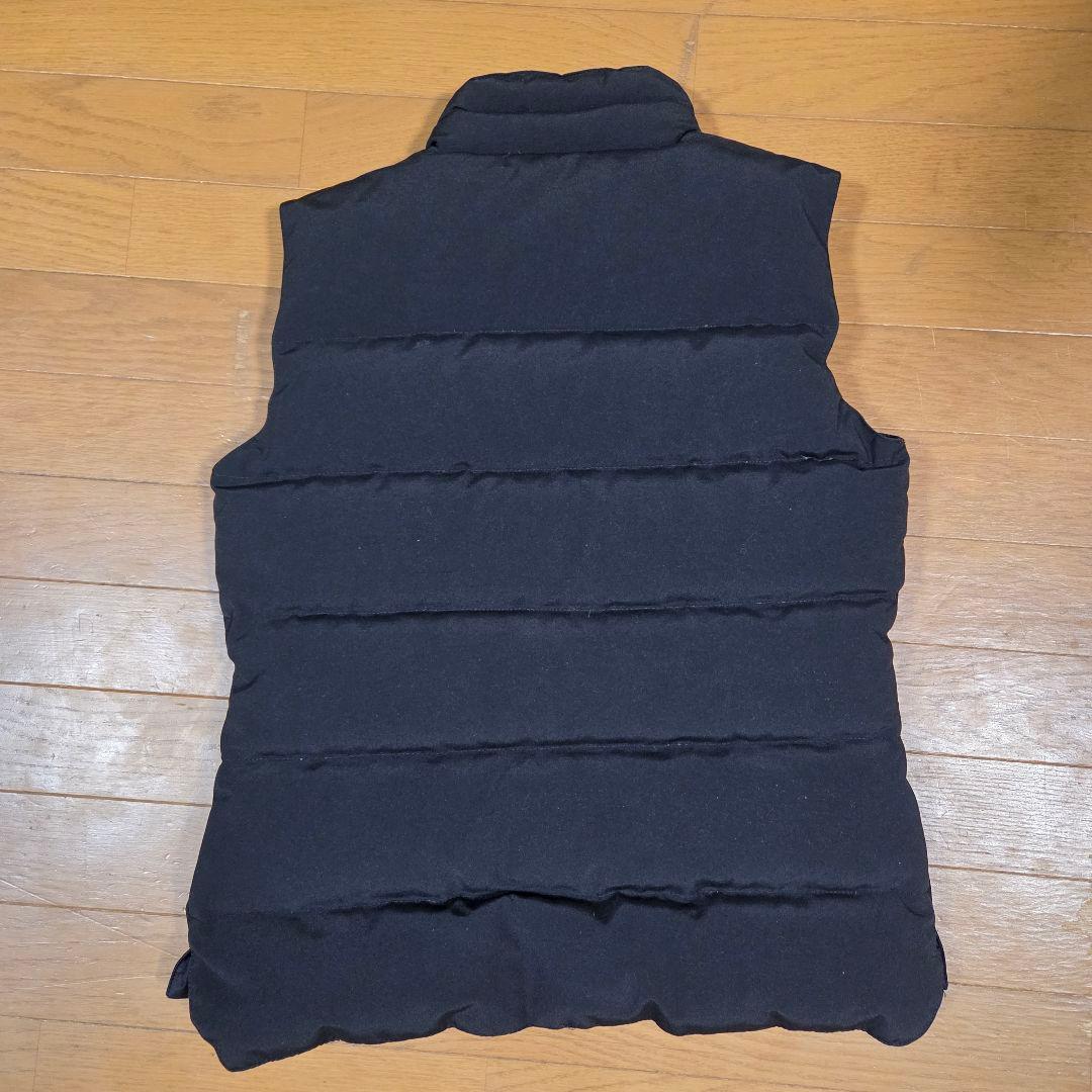  ブラック ダウンベスト S