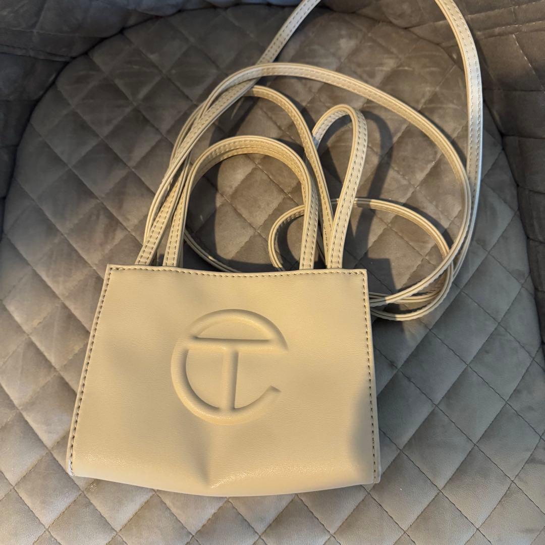 Telfar バッグ　S クリーム色