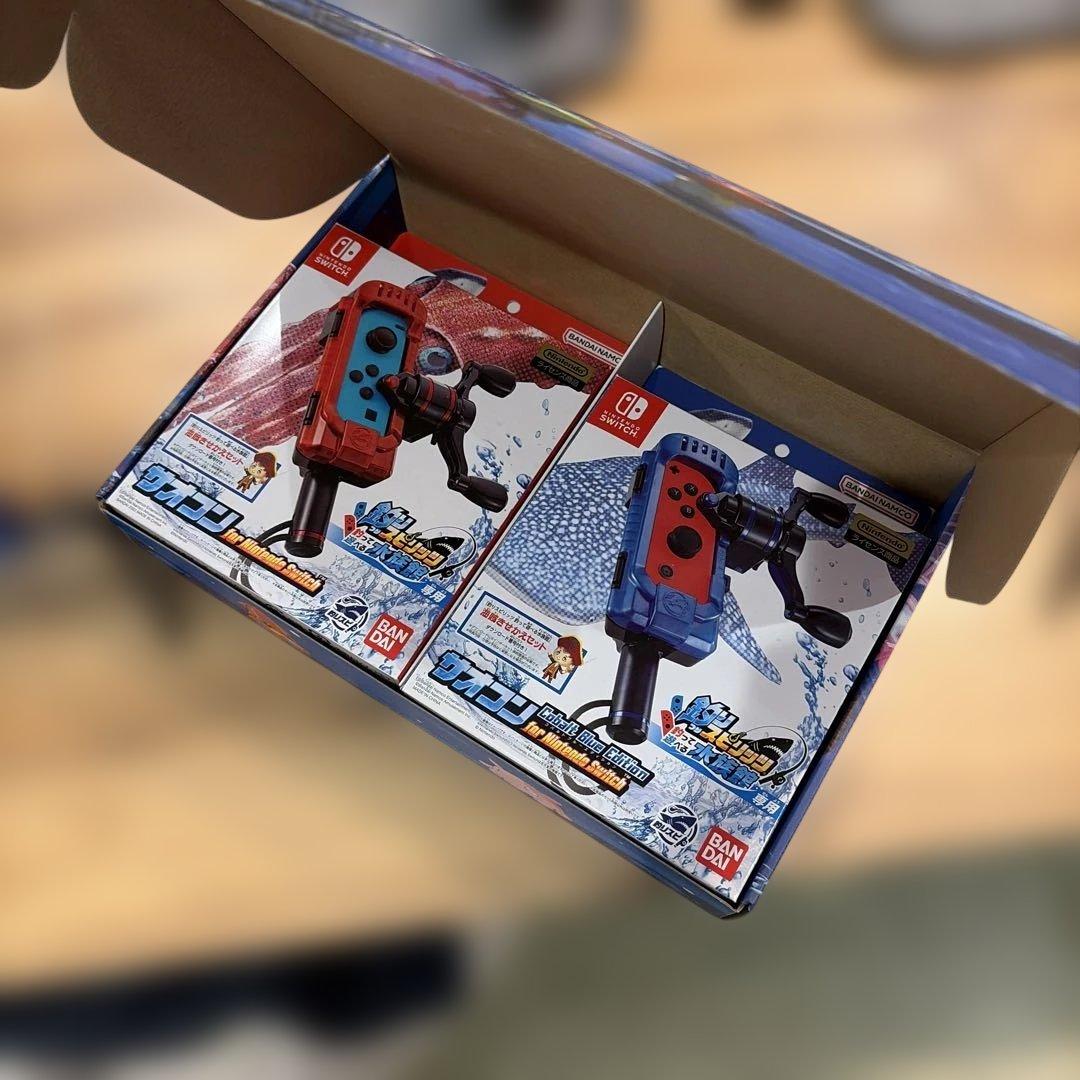 釣りスピリッツ　水族館　サオコン2種類　購入特典BOX付き