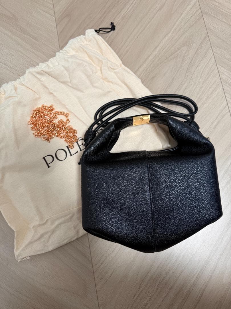 POLENE Beri ショルダーバッグ ブラック
