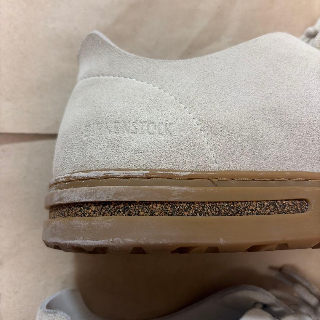 ケ*ゴ様 ビルケンシュトック　メンズ　ベンドロー　27 オフホワイト　スムースレ