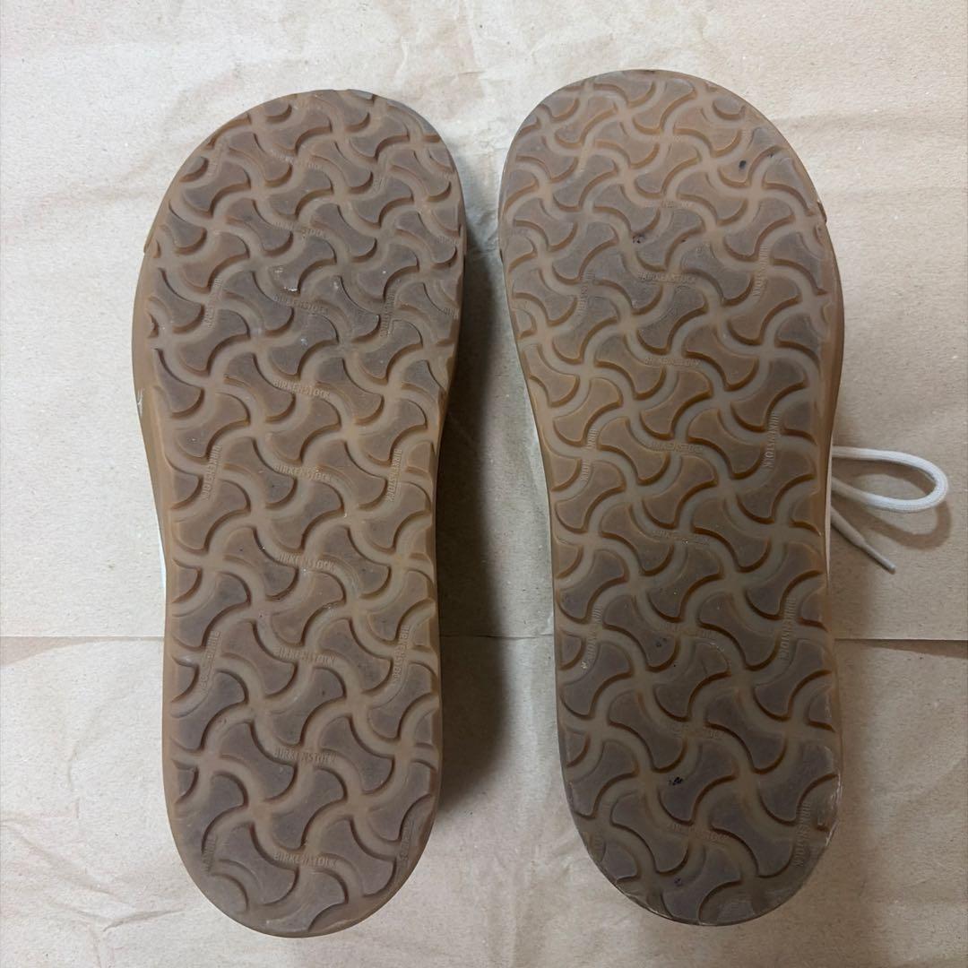 ケ*ゴ様 ビルケンシュトック　メンズ　ベンドロー　27 オフホワイト　スムースレ