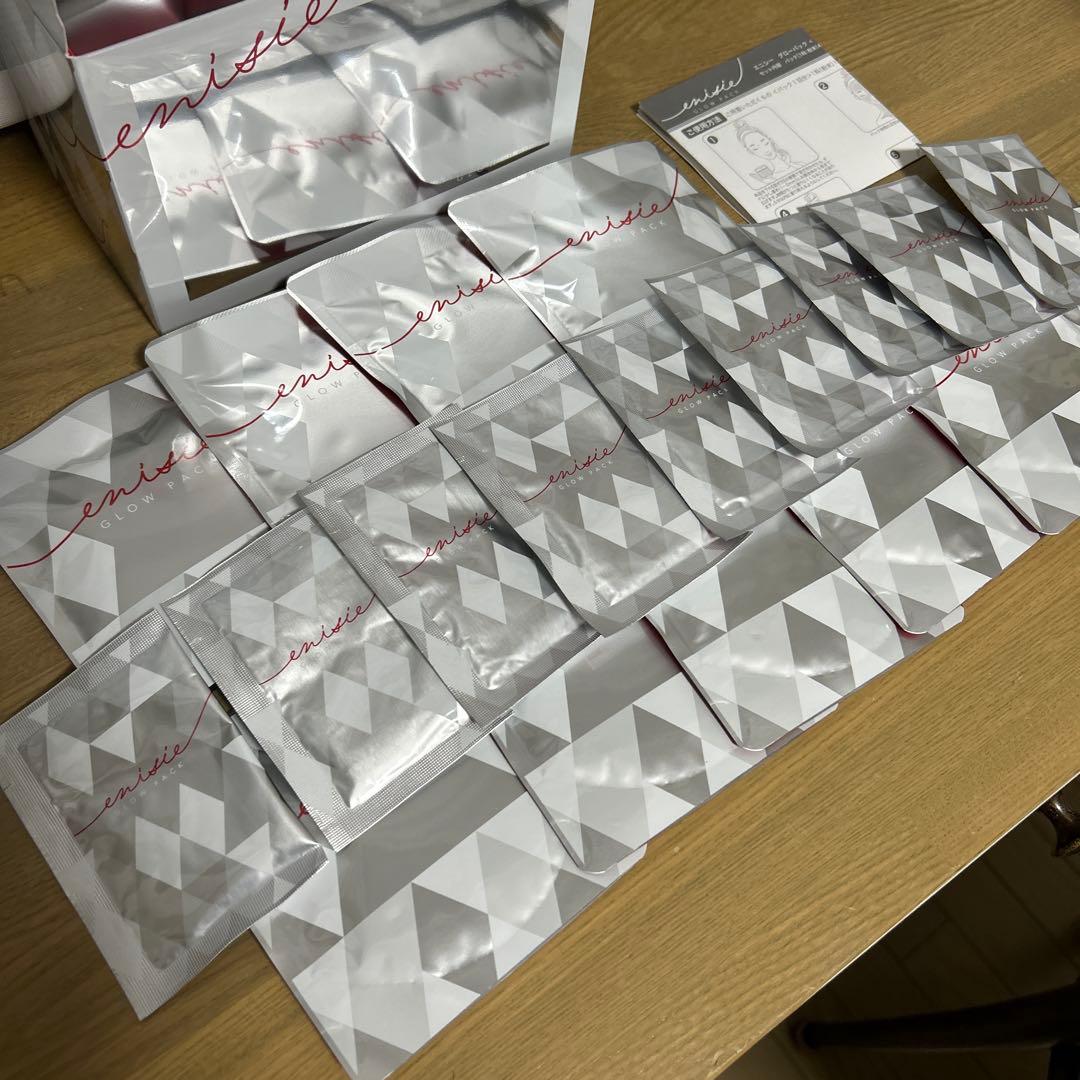 正規品　エニシーグローパック フェイシャルジェルパック 新品、未使用　9回分