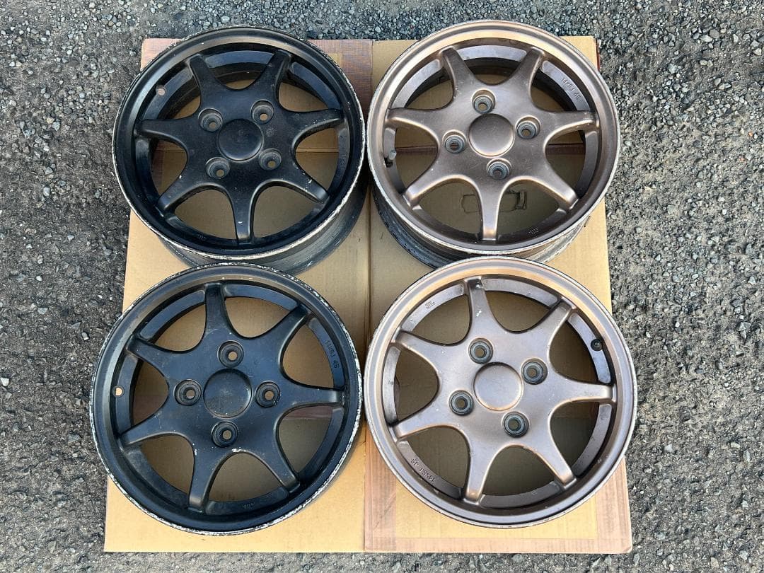 こ*)様 カプチーノ　純正ホイール