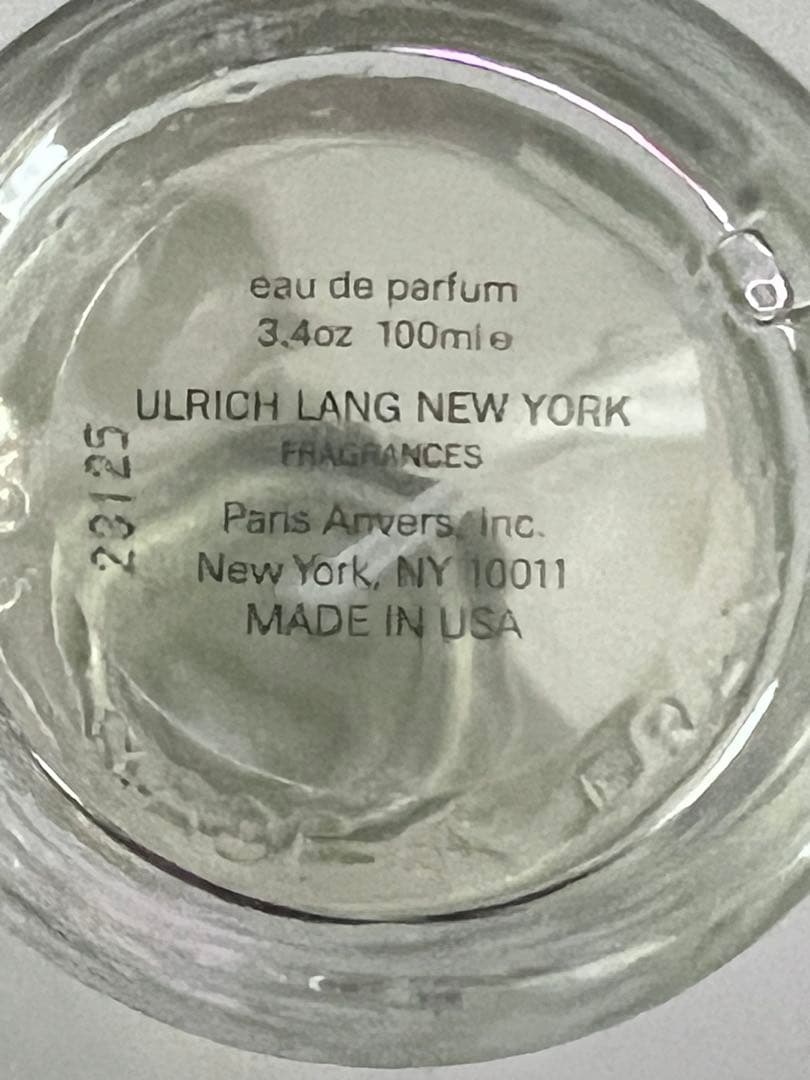 ウルリッヒランニューヨーク　サンクレスト　オードパルファム