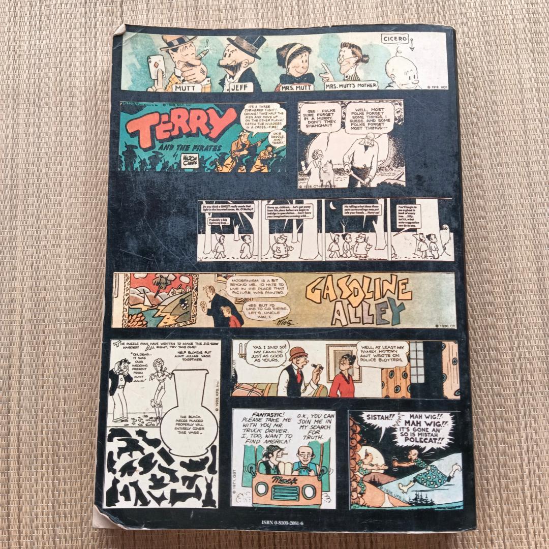 アメリカの新聞漫画　レトロ　希少本　７０s